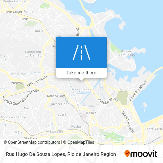 Rua Hugo De Souza Lopes map