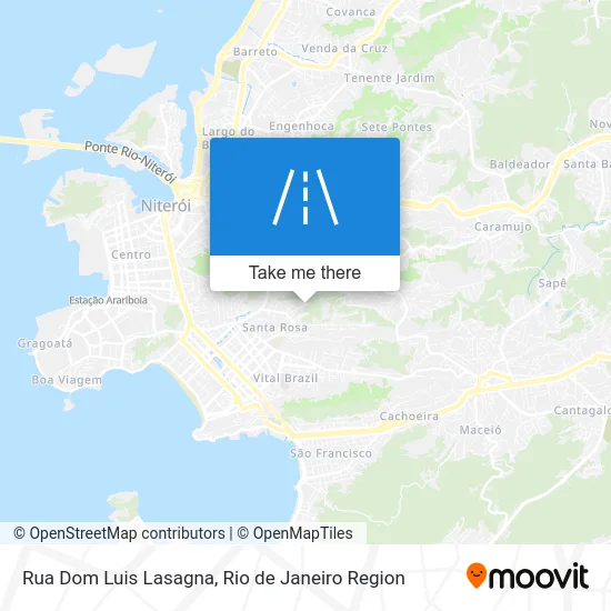 Rua Dom Luis Lasagna map