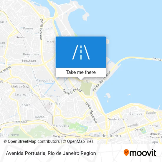 Avenida Portuária map