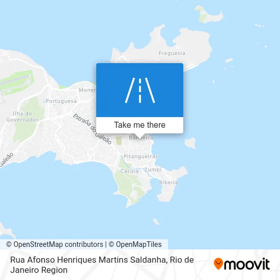 Rua Afonso Henriques Martins Saldanha map