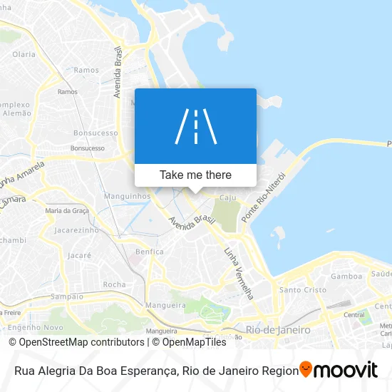Rua Alegria Da Boa Esperança map