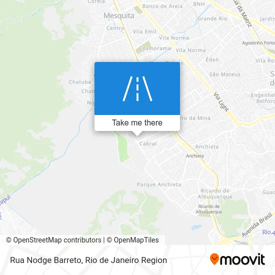 Rua Nodge Barreto map