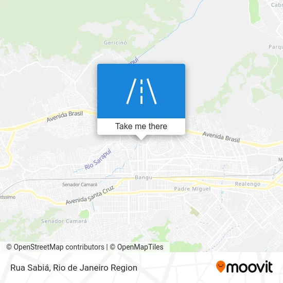Rua Sabiá map