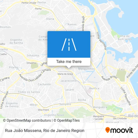 Rua João Massena map