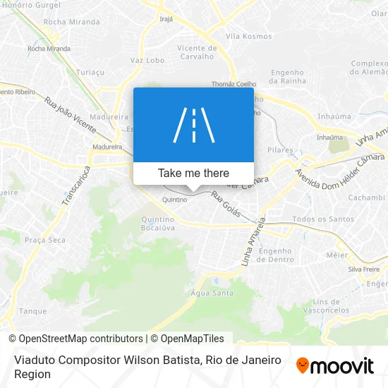 Viaduto Compositor Wilson Batista map