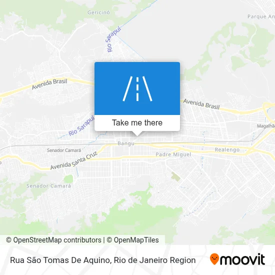 Rua São Tomas De Aquino map