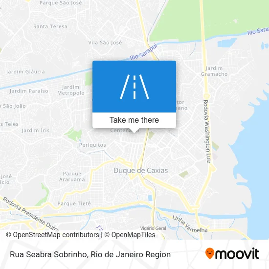 Rua Seabra Sobrinho map