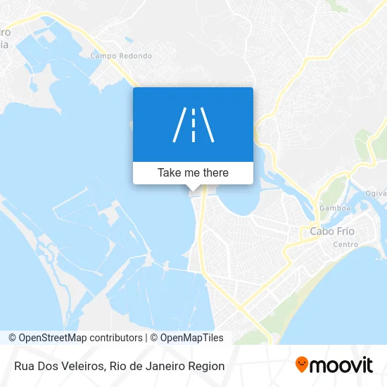 Rua Dos Veleiros map