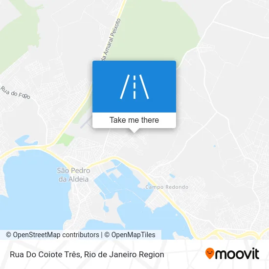 Rua Do Coiote Três map