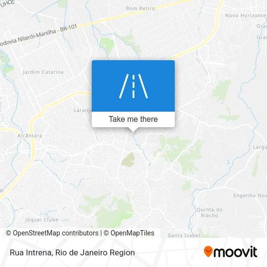 Rua Intrena map