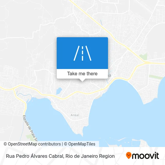 Rua Pedro Álvares Cabral map
