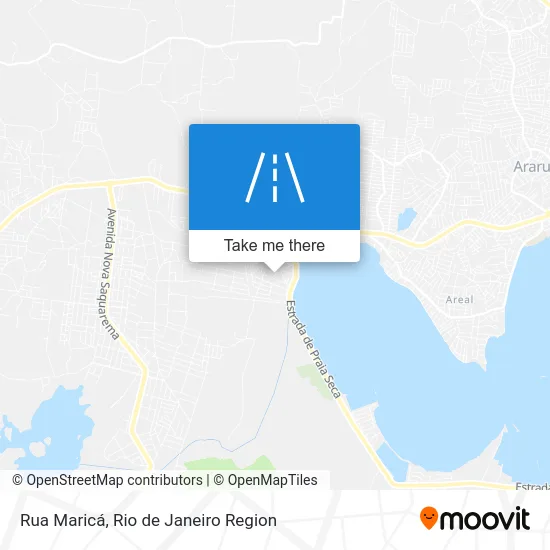 Rua Maricá map