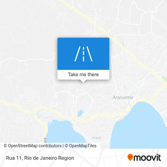 Rua 11 map