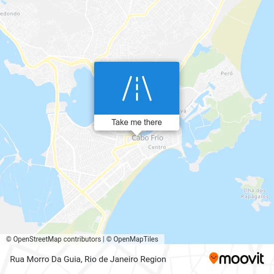 Rua Morro Da Guia map