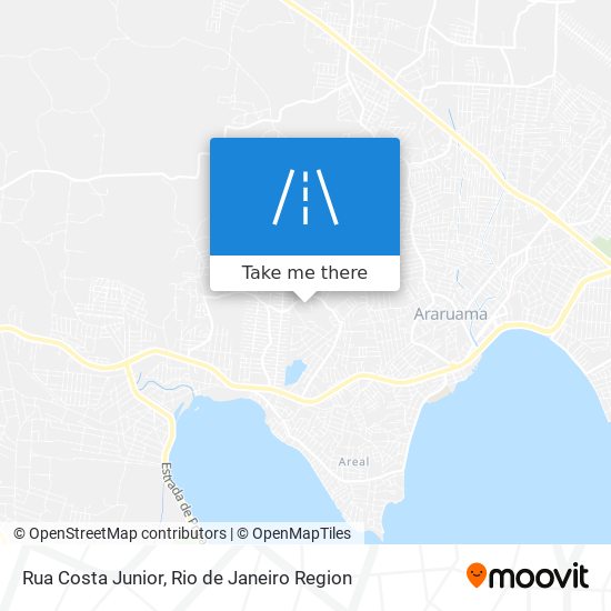 Mapa Rua Costa Junior