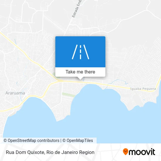 Rua Dom Quixote map