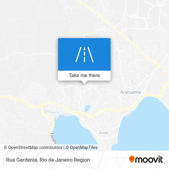 Rua Gardenia map