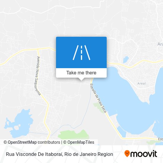 Rua Visconde De Itaboraí map