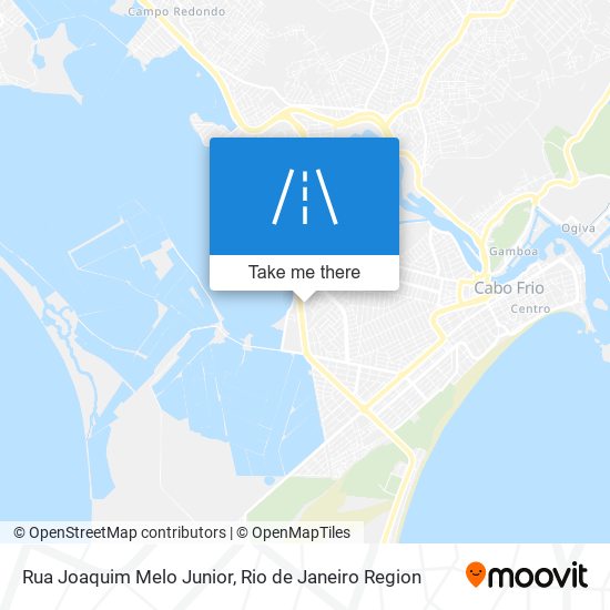 Mapa Rua Joaquim Melo Junior