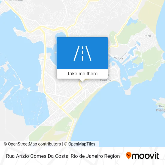 Rua Arízio Gomes Da Costa map