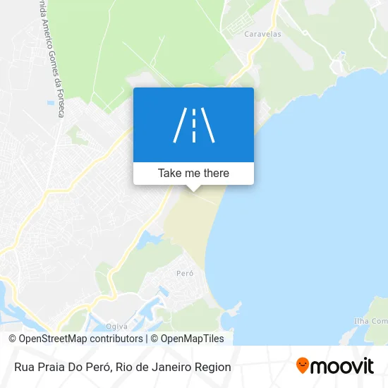 Rua Praia Do Peró map