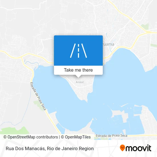 Rua Dos Manacás map