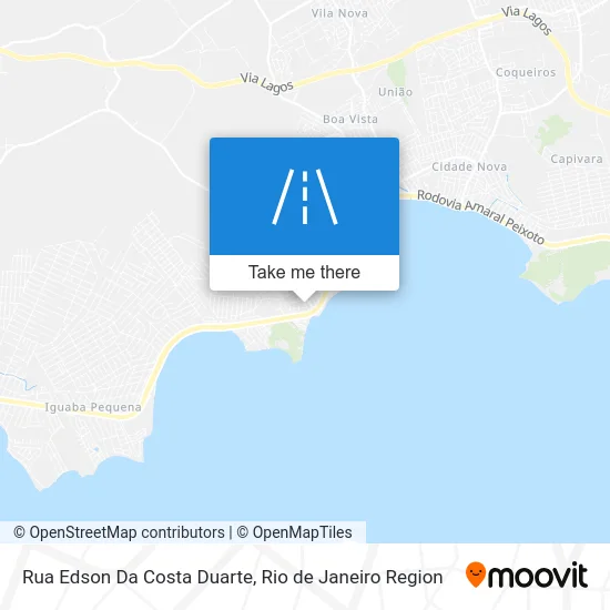 Rua Edson Da Costa Duarte map