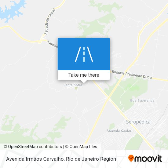 Avenida Irmãos Carvalho map