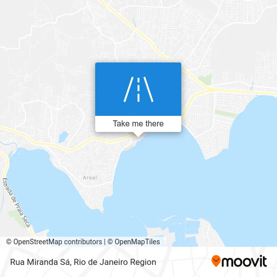 Rua Miranda Sá map