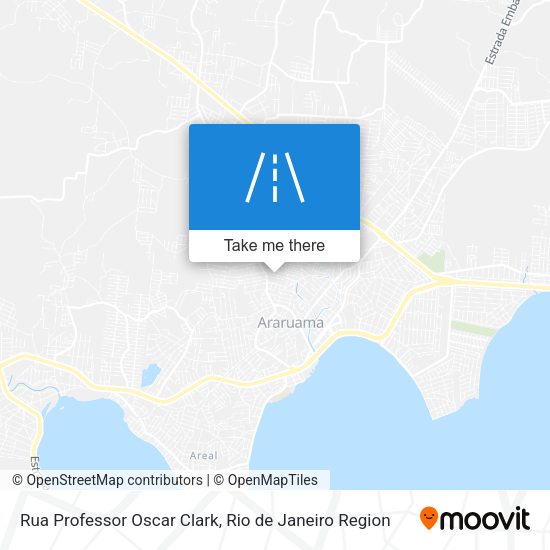 Rua Professor Oscar Clark map