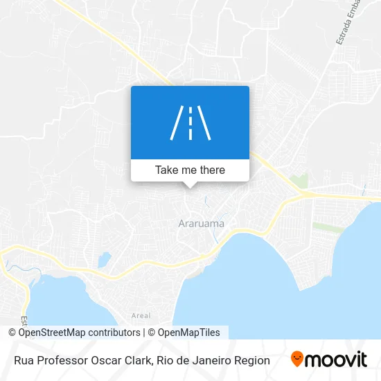 Rua Professor Oscar Clark map