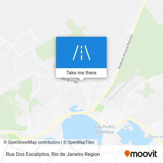 Rua Dos Eucaliptos map