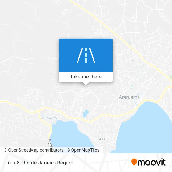 Rua 8 map