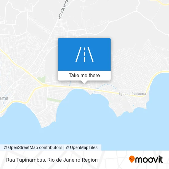 Rua Tupinambás map