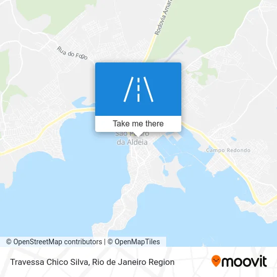 Travessa Chico Silva map