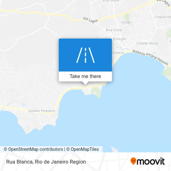 Rua Blanca map