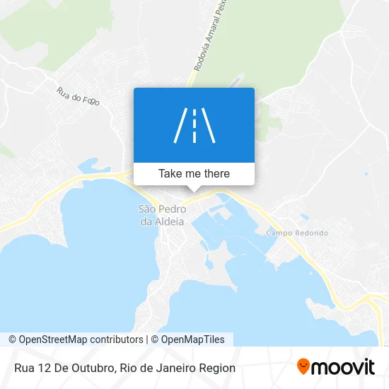 Rua 12 De Outubro map