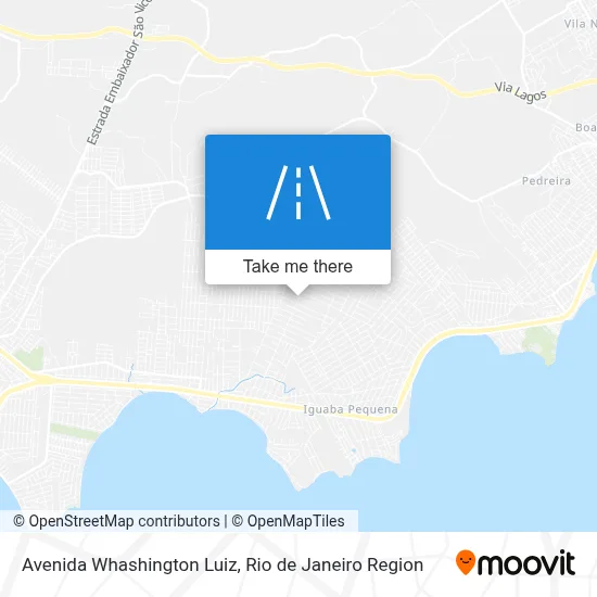 Avenida Whashington Luiz map