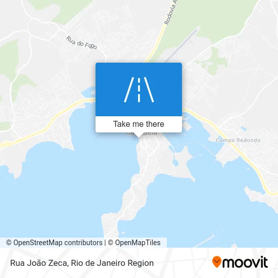 Rua João Zeca map