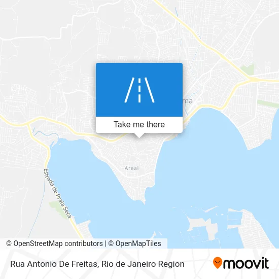 Rua Antonio De Freitas map