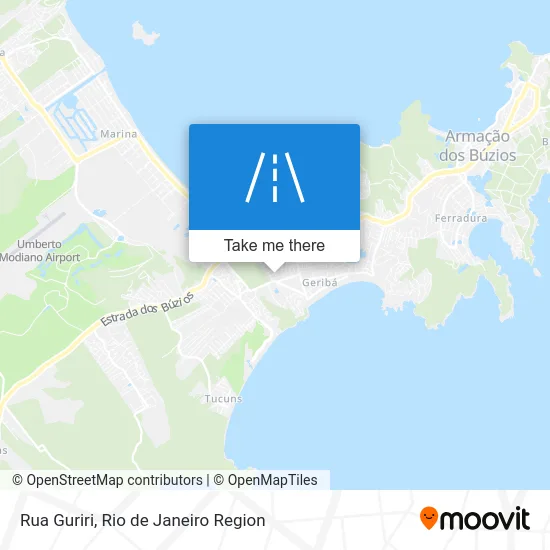 Rua Guriri map