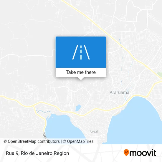 Rua 9 map