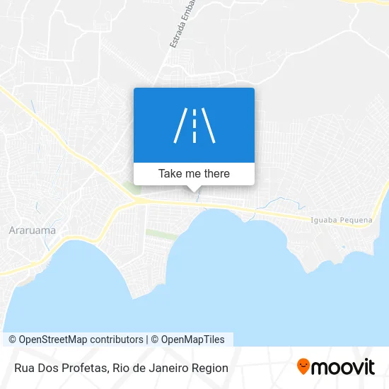 Rua Dos Profetas map