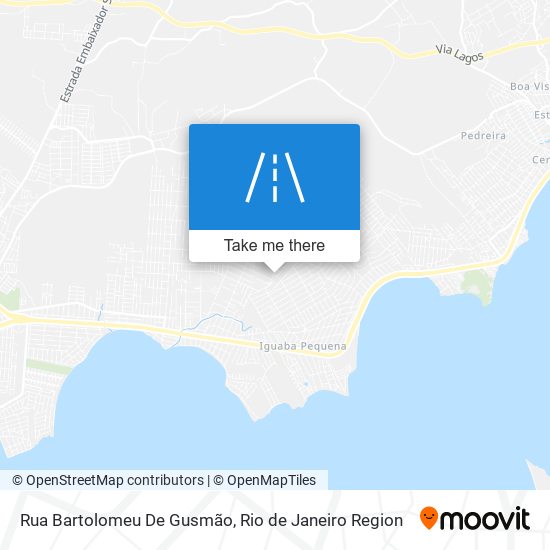 Rua Bartolomeu De Gusmão map
