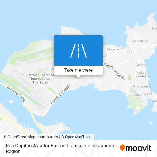 Rua Capitão Aviador Enilton Franca map