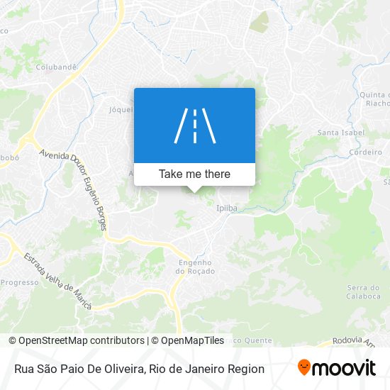 Mapa Rua São Paio De Oliveira