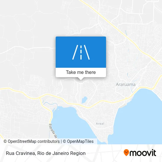 Rua Cravinea map