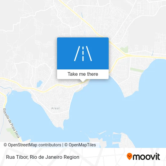 Rua Tibor map