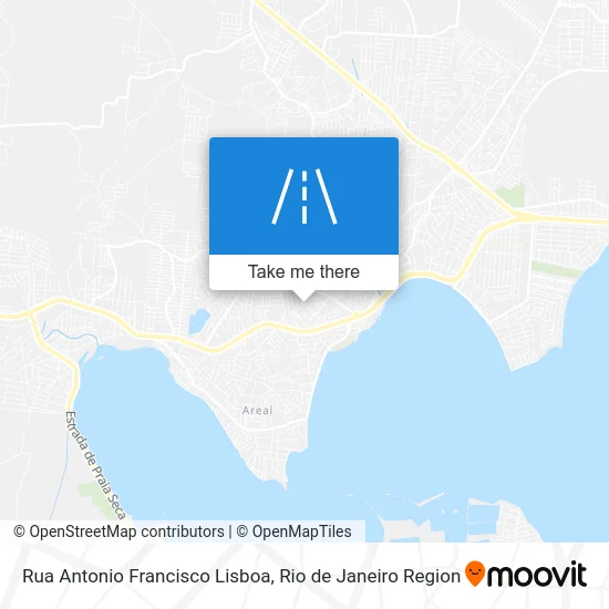 Rua Antonio Francisco Lisboa map