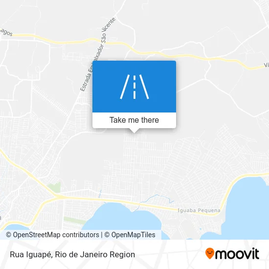 Rua Iguapé map
